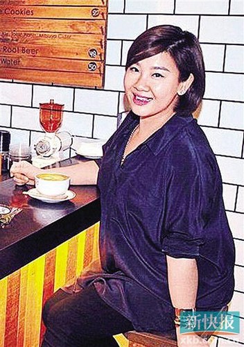 沈殿霞女儿签新公司体重反弹至近180斤(图)