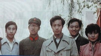 央视名嘴李瑞英旧照曝光与罗京是同学(图)
