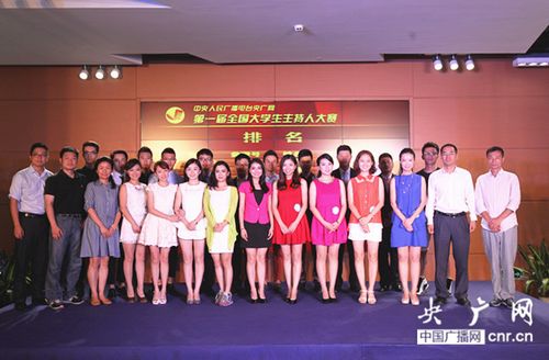 第一届全国大学生主持人大赛全国复赛落幕(图)