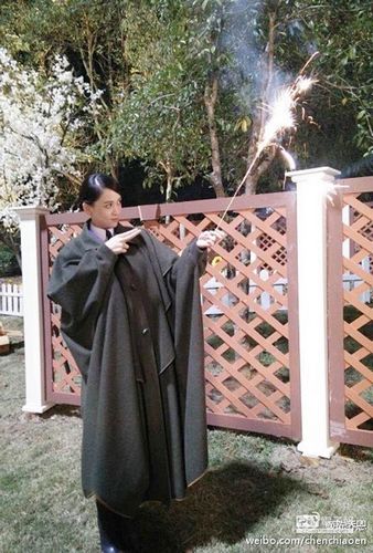 陈乔恩扮女巫摆施咒动作网友:不愧是魔教教主(图)