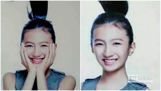 胡军13岁女儿近照曝光清纯可爱捧脸大笑(图)