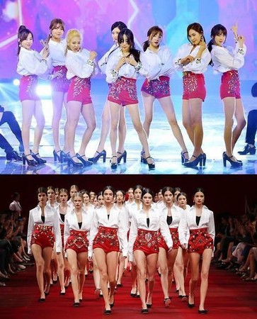 “少女时代”舞台装被指抄袭服装师不承认(图)