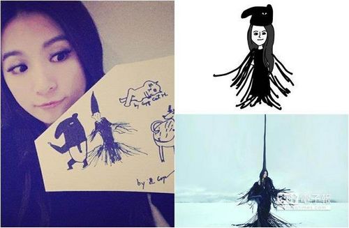 Selina获4师弟送插画Hebe吃醋晒自己画作(图)