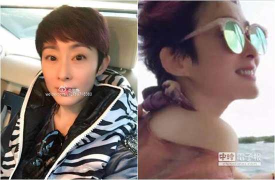 47岁息影女星张敏近照曝光短发干练似女神(图)