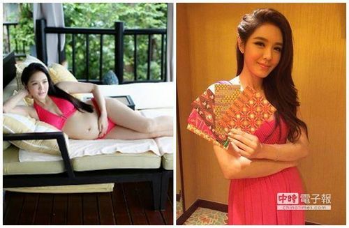 官恩娜怀孕5个多月晒比基尼美照(图)