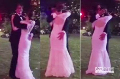 裴勇俊与妻子婚礼后共舞深情拥吻(图)