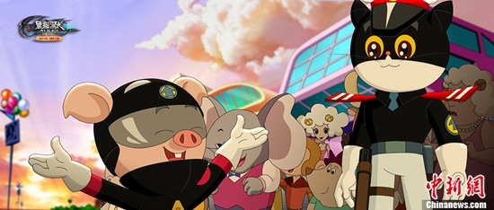 《黑猫警长》公映“童年英雄”登上大银幕(图)