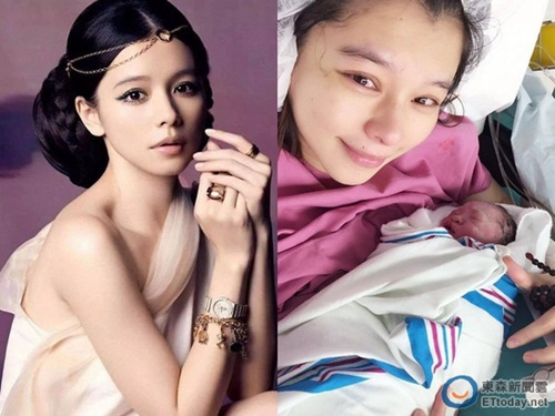 徐若瑄生产后10天瘦6公斤晒孕前旧照(图)