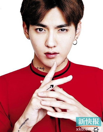 吴亦凡时尚大片曝光俏皮卖萌展现自然状态(图)