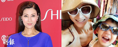 李嘉欣:若儿子太粘我老公会觉得有点不爽(图)