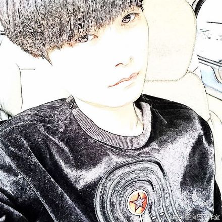 李宇春素描风格美照曝光网友:这是李宇秋(图)