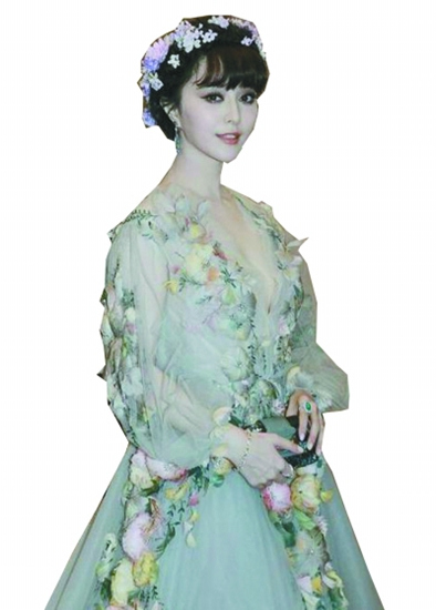 范冰冰入选全球时尚名人系唯一入选中国女图(图)