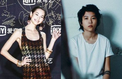 窦靖童现身机场送水原希子紧搂对方显亲密图