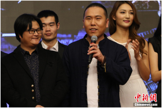 电影上古传说开机功夫明星李奇龙自导自演