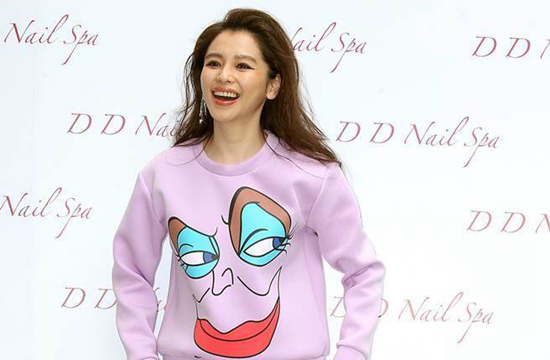 徐若瑄积极减肥称产后只能穿下老公的衣服(图)