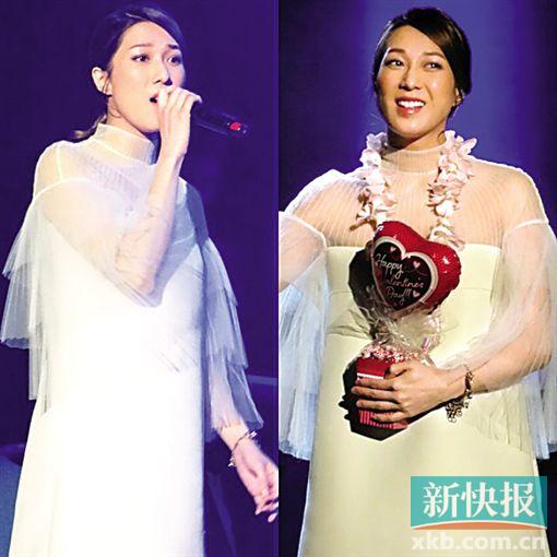 钟嘉欣将嫁医生男友已经怀孕五个月(图)