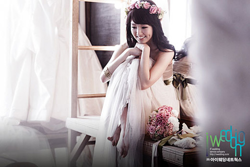 组图:韩星吴贞妍,徐障勋公开婚纱照(2)