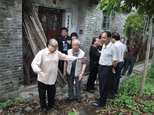 衡山小馆创办人梁国成回家乡江门寻根