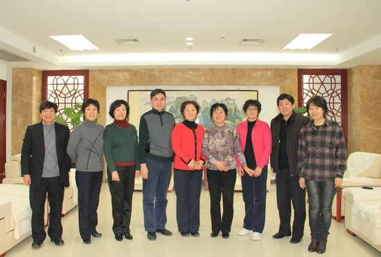 安徽省侨联党组书记会见淮北市人大常委会代表团