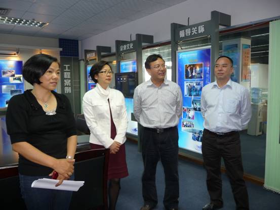 广东省广州市侨联副主席赴番禺区侨企调研