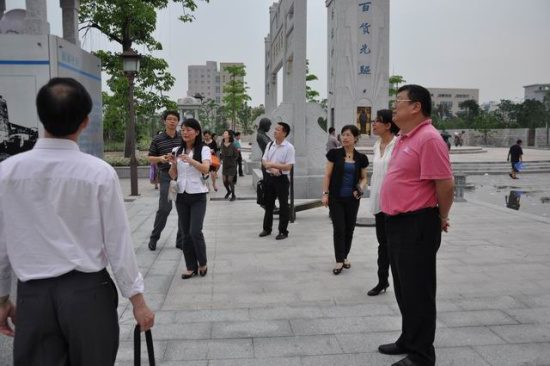 广东省侨联文化宣传工作专项调研组访中山市南区
