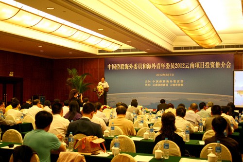 中国侨联海外委员和海外青年委员云南办投资推介
