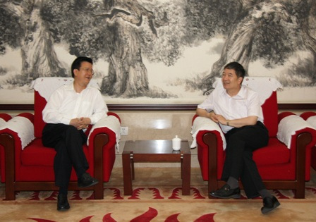 任启亮会见马鞍山市长张晓麟冀开拓侨务资源