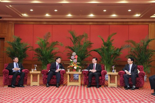 马儒沛冀大马华裔杰出青年做两国友好交流使者