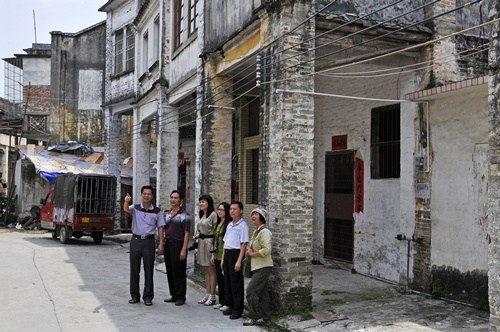 广东肇庆市侨联调研组赴高要新桥镇考察侨情