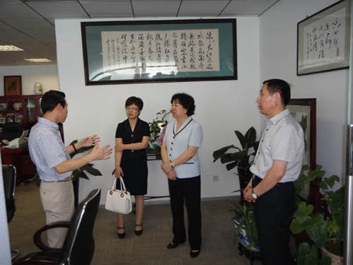 北京市侨联主席赴侨资高科技企业调研