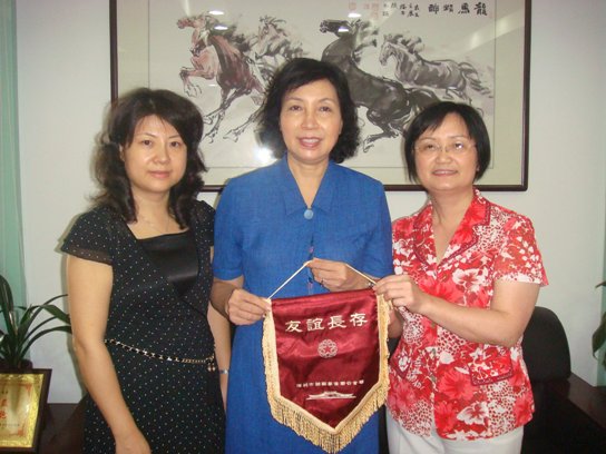 广东省韶关市侨联主席访问深圳市侨联