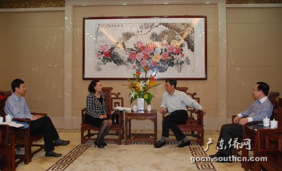 贵州省侨办副主任访广东冀加强合作促招商引资