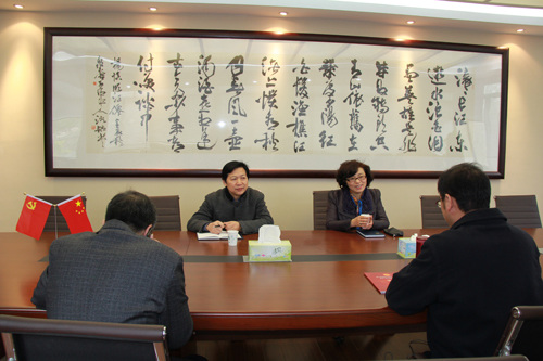 浙江省直机关工委副书记到省直机关侨(留)联调研