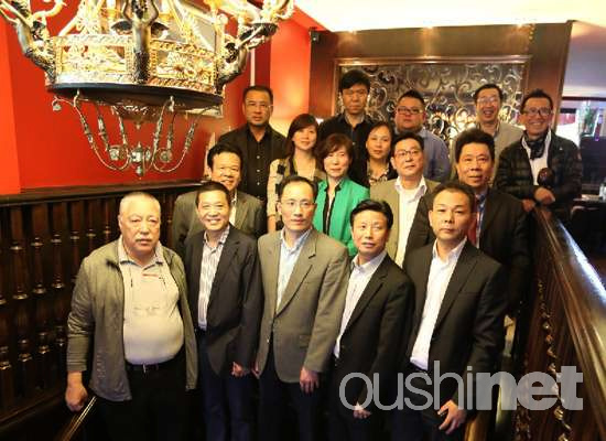 浙江侨务考察团访问法华工商联合会冀华商回归