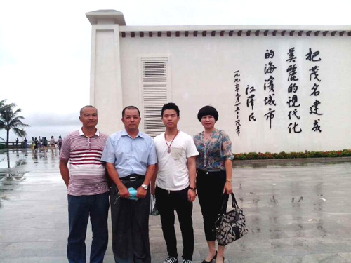 广东省侨青委委员回乡省亲称赞茂名市旅游资源