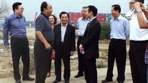 北京市侨办主任陪同马来西亚侨商赴通州区考察